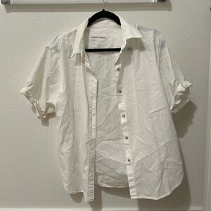 Denim Forum Aritzia never worn button up